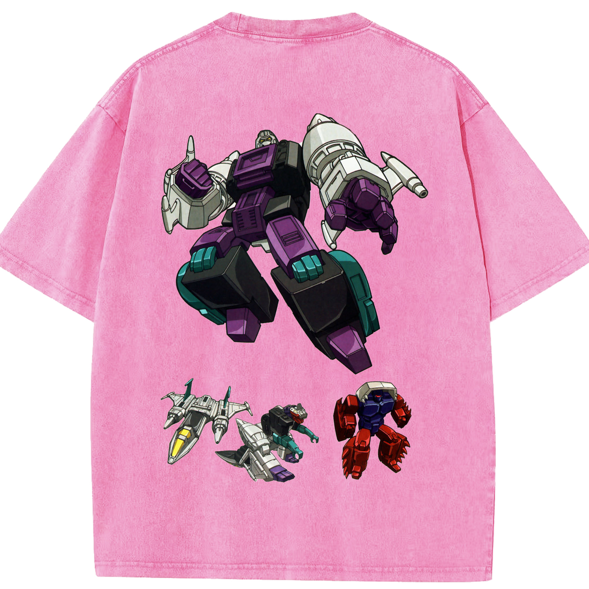 （画像用）  綿100% ヴィンテージ風 半袖Tシャツ（背面プリント）